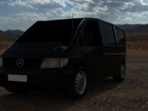 mercedesbenz vito 3D Model