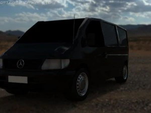 mercedesbenz vito 3D Model