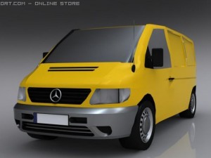 mercedesbenz vito 3D Model