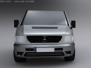 mercedesbenz vito 3D Model