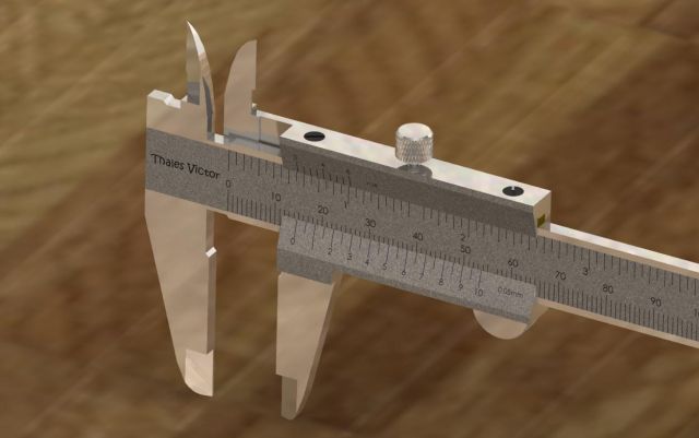caliper 3D Модель .c4d .max .obj .3ds .fbx .stl .blend 