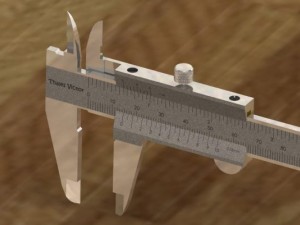 caliper Model 3D