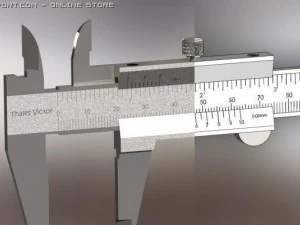 caliper 3D Model