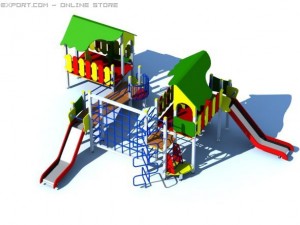 childrens playground Modello 3D