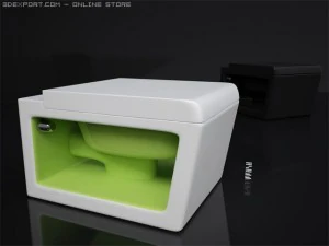 алтея контур унитаза 3D Модель