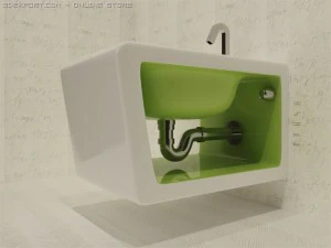 підвісне біде althea outline 3D Модель