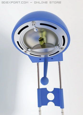 halo lamp 3D Model .c4d .max .obj .3ds .fbx .stl .blend 