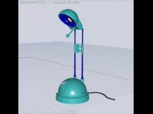 halo lamp 3D Model