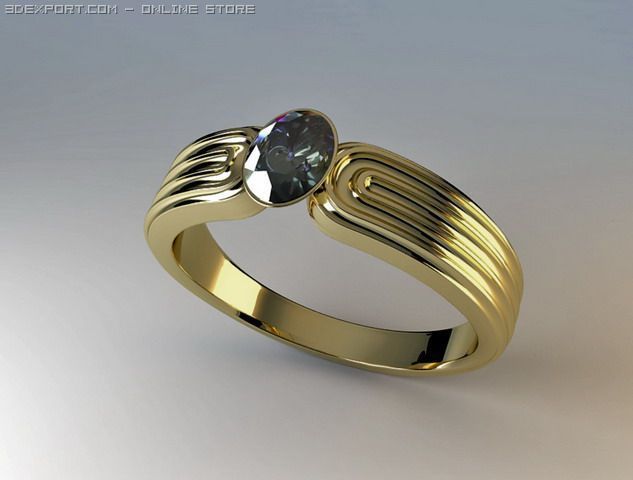 blend ring 3Dモデル .c4d .max .obj .3ds .fbx .stl .blend 