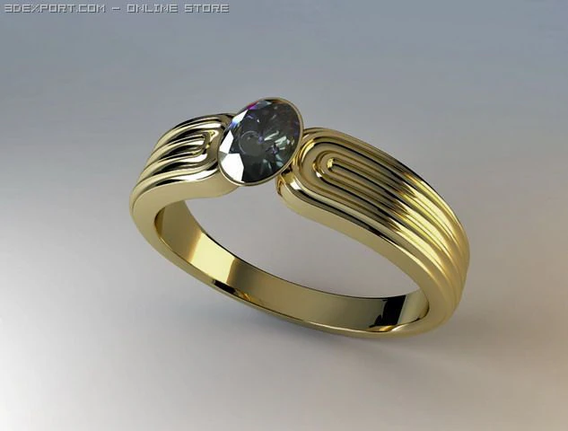 blend ring 3D Model .c4d .max .obj .3ds .fbx .stl .blend 