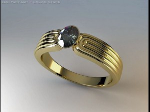 blend ring Modèle 3D