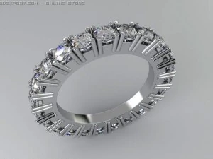 anel da eternidade Modelo 3D
