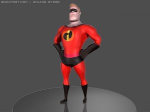 incredible 3Dモデル