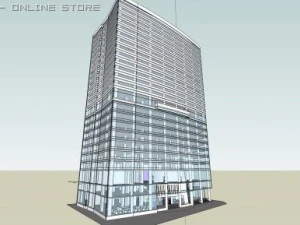 meridien hotel saigon vietnam 3D Model