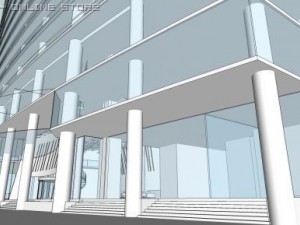 meridien hotel saigon vietnam 3D Model