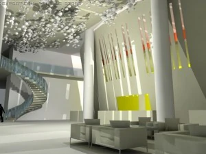 meridien hotel saigon vietnam 3D Model