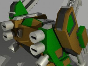 mechwarrior mech blade Modello 3D