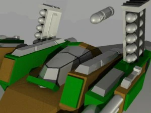 mechwarrior mech blade 3D Model