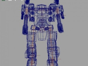 mechwarrior mech blade Modello 3D