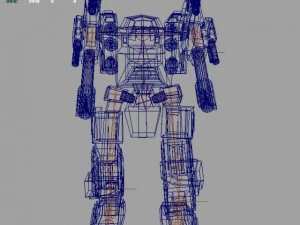 mechwarrior mech blade 3D Model