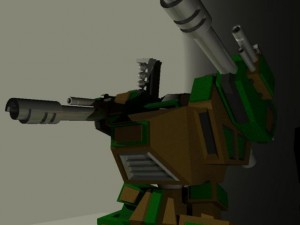 mechwarrior mech blade Modello 3D