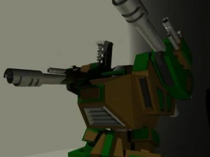 mechwarrior mech blade 3D Model