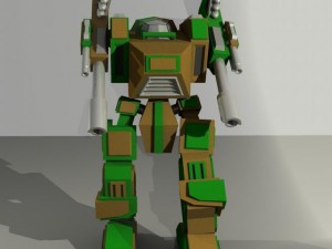 mechwarrior mech blade Modello 3D