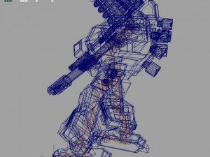 mechwarrior mech blade Modello 3D