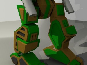 mechwarrior mech blade Modello 3D