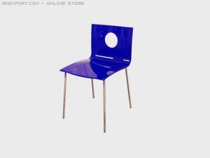 plastic chair Modelo 3D