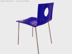 plastic chair Model 3D