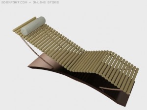 pool chair Modelo 3D
