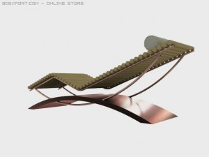 pool chair Modello 3D