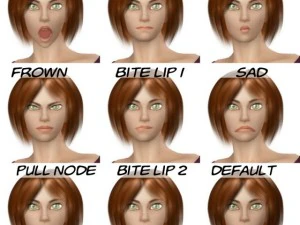 woman maya obj 3D Model