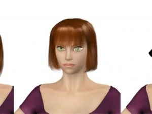 woman maya obj 3D Model