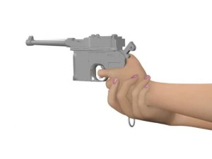 woman maya obj 3D Model
