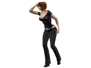 woman maya obj Model 3D