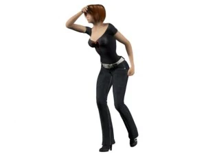 woman maya obj 3D Model