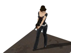 woman maya obj 3D Model