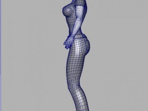 woman maya obj Model 3D
