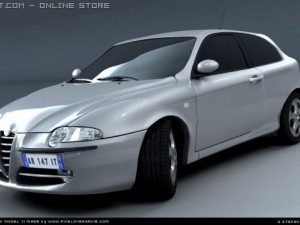 alfa romeo 147 Modello 3D