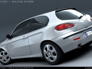 alfa romeo 147 Modello 3D