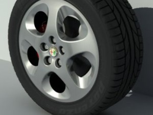 alfa romeo 147 Modello 3D