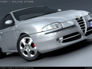 alfa romeo 147 3D Model