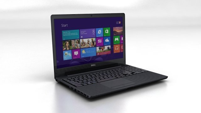 dell inspiron 3521 3D 模型 .c4d .max .obj .3ds .fbx .stl .blend 