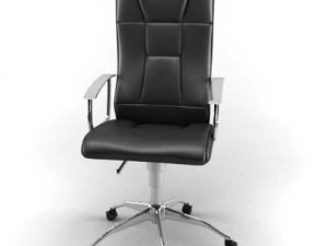 चमड़े की कार्यालय कुर्सी 3D मॉडल