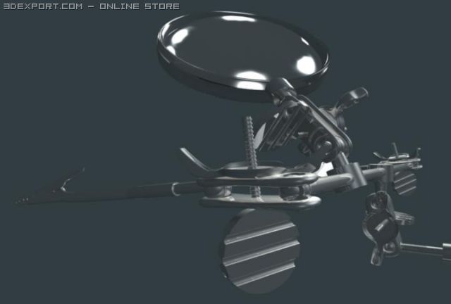 magnifier 3D मॉडल .c4d .max .obj .3ds .fbx .stl .blend 