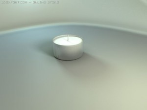 candle 3D Model
