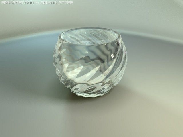vase Model 3D .c4d .max .obj .3ds .fbx .stl .blend 