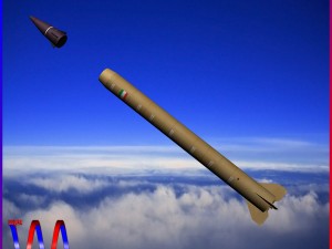 emad ballistic missile 3D Model